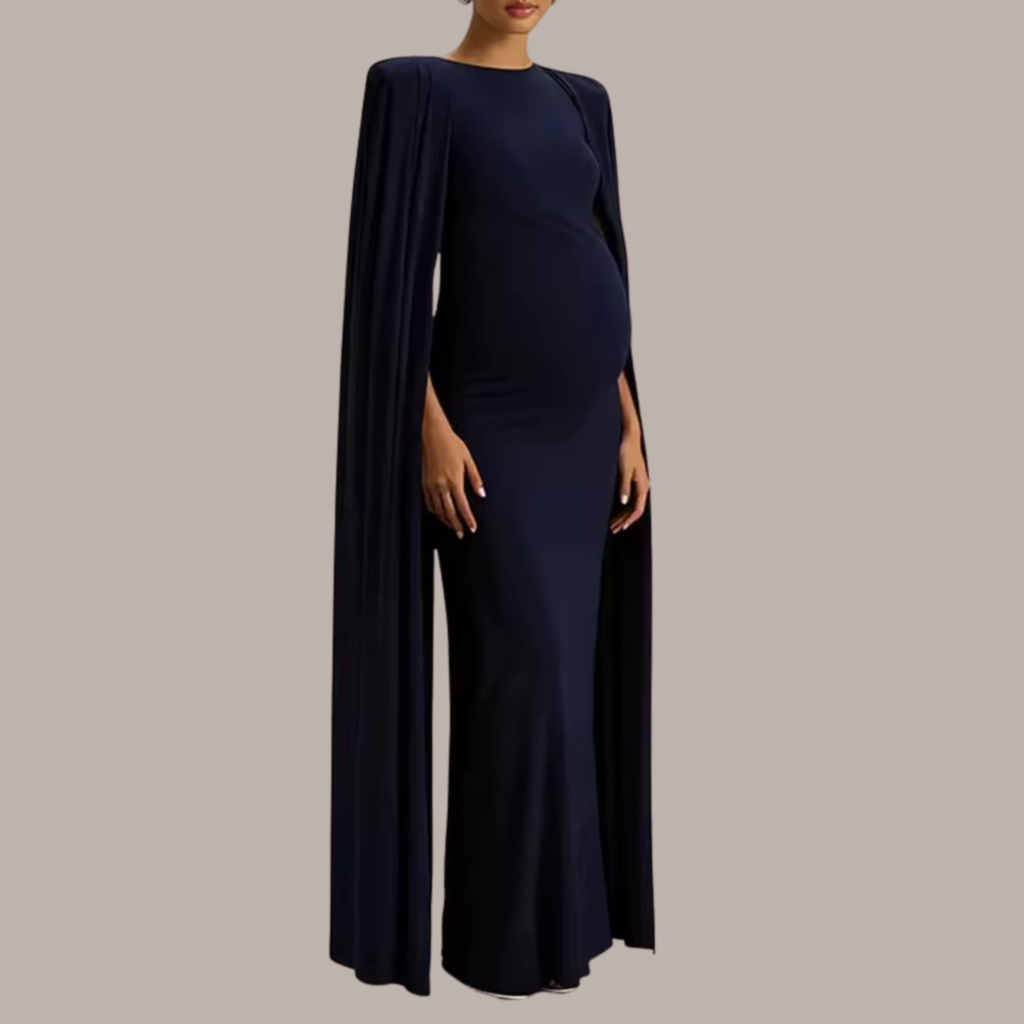 Elegant Maternity Photo Dress