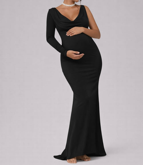 Elegant Maternity Photo Dress
