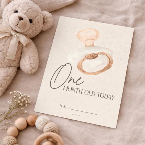 33 Baby Milestone Cards - Digital Download