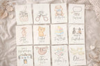 33 Baby Milestone Cards - Digital Download